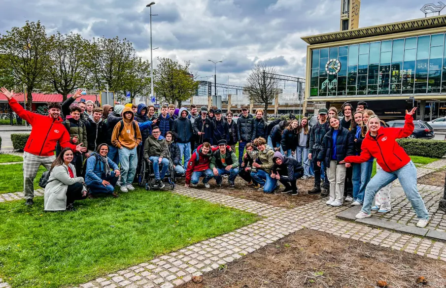 Schooluitje in Den Bosch